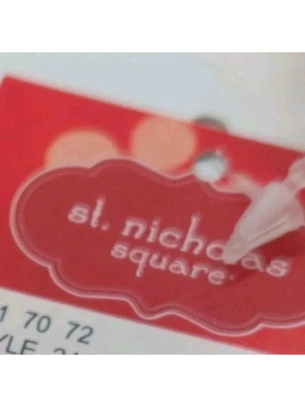 St Nicholas Square Tennis Player Mouse Christmas Ornament 4